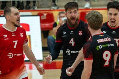 CS Dinamo a readus egalitatea in finala de volei masculin