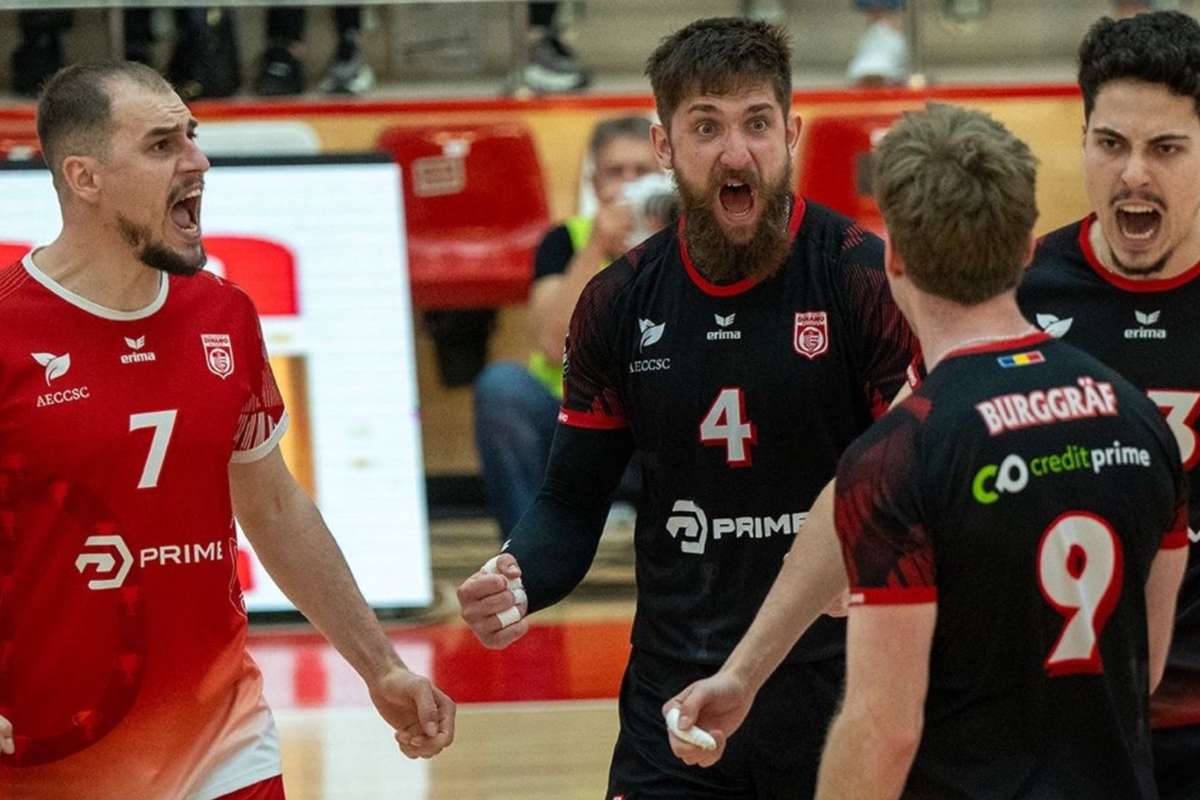 CS Dinamo a readus egalitatea in finala de volei masculin