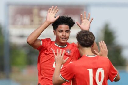 Cristiano Ronaldo Jr inscrie doua goluri iar Portugalia U16 obtine victoria impotriva Greciei