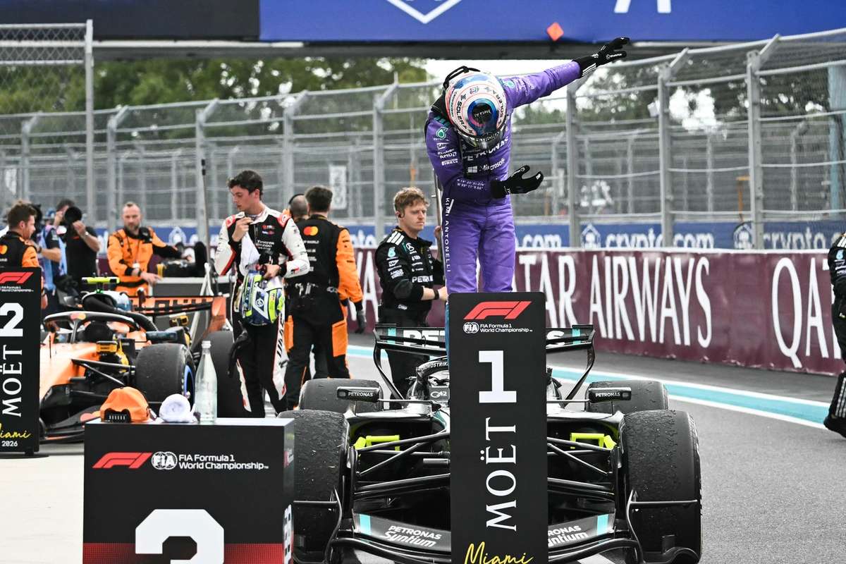 Kimi Antonelli castiga la Miami in fata celor doi piloti McLaren si isi mareste avansul in clasament