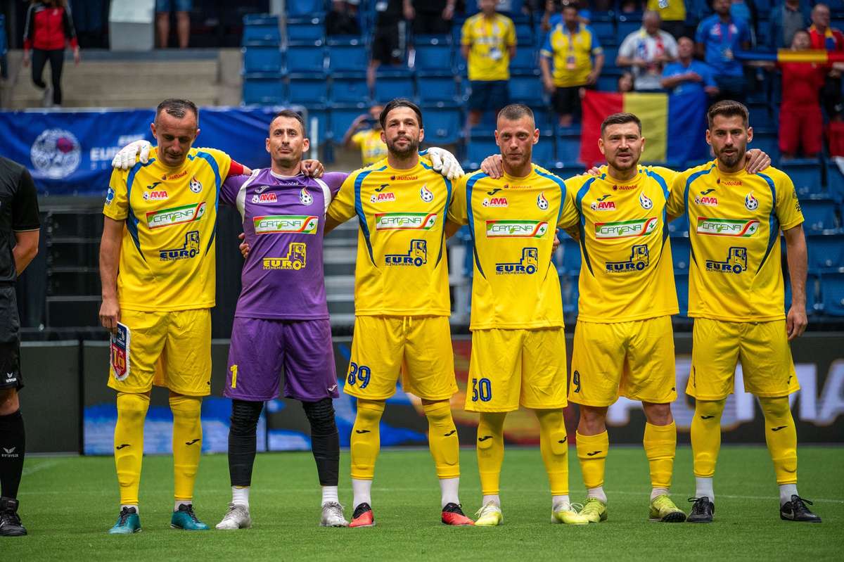 LIVE 1815 Romania Georgia meci decisiv pentru calificarea in optimile Euro la Minifotbal