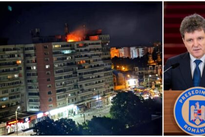 Nicushor Dan a explicat traiectoria dronei care a lovit un bloc din Galati A fost probabil afectata