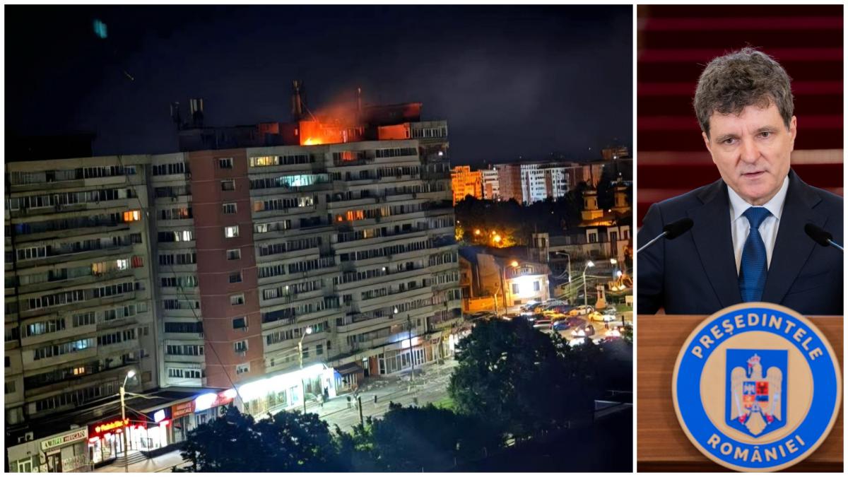 Nicushor Dan a explicat traiectoria dronei care a lovit un bloc din Galati A fost probabil afectata