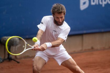 VIDEO Corentin Moutet gest neasteptat in meciul cu Davidovich Fokina