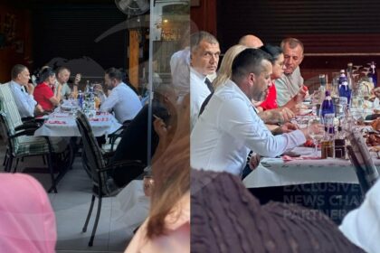 Aripa Bolojan a pregatit urmatoarele activitati la un restaurant de lux din Bucuresti in timp ce