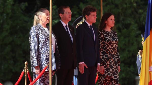 Isaac Herzog i a invitat oficial pe Nicusor Dan si Mirabela Grainaru in Israel Apreciem prietenia si privim cu speranta spre viitor