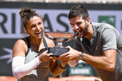 Italienii Errani si Vavassori si au revalidat titlul in proba de dublu mixt la Roland Garros