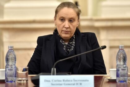 O noua conducere a Institutului Cultural Roman desemnata de Senat Corina Incrosnatu in functia de