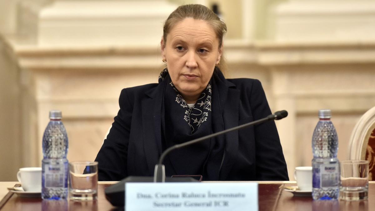 O noua conducere a Institutului Cultural Roman desemnata de Senat Corina Incrosnatu in functia de
