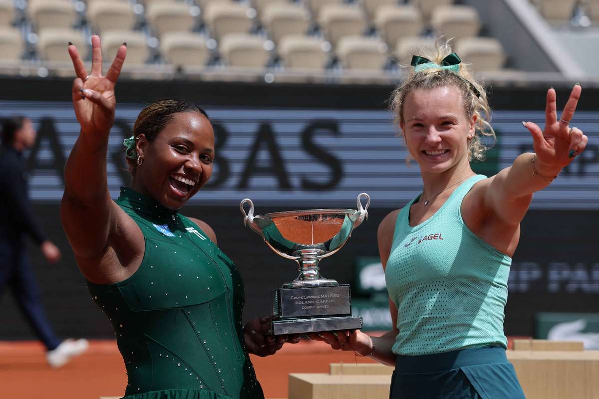 Siniakova si Townsend castiga titlul de dublu la Roland Garros obtinand asfel al treilea trofeu major impreuna