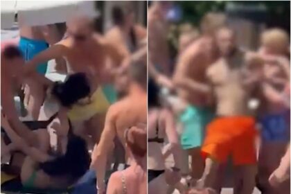 conflict violent intr o statiune frecventata de romani zeci de turisti sau agresat si sau calcati in picioare din cauza unui sezlong incidentul a fost suprins de camerele de filmat ale martorilor