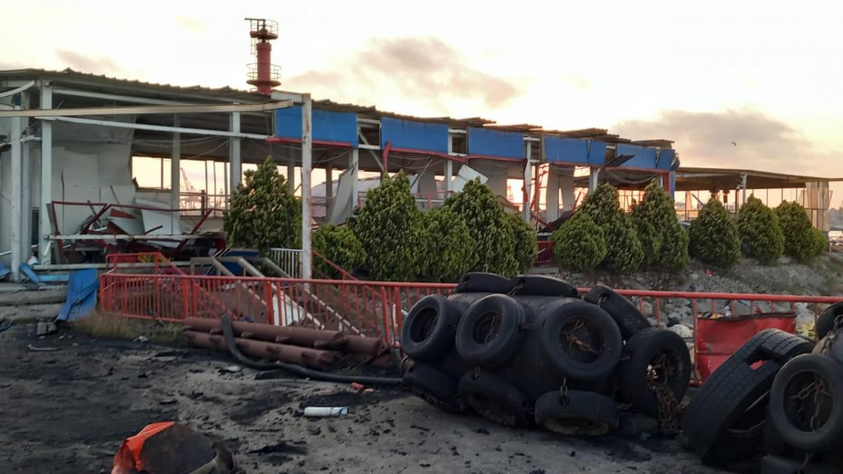 imagini cu distrugerile provocate de explozia unei drone presedintele nicusor dan a convocat o