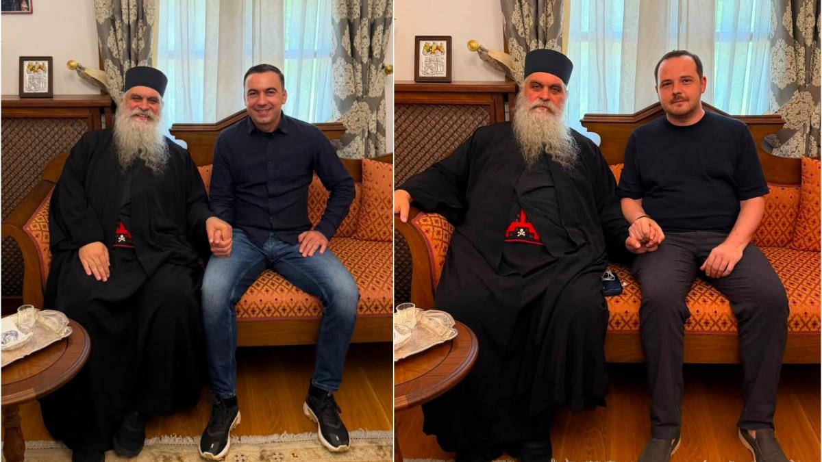 Bogdan Ivan si Alexandru Rogobete au avut o vizita comuna la Muntele Athos Functiile se estompeaza dar binele
