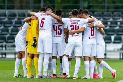 CFR Cluj a suferit o infrangere in ultimul meci amical inainte de startul Superligii