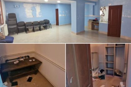 Diana Sosoca l a demis pe presedintele SOS Gorj iar acesta ar fi vandalizat sediul Imagini cu