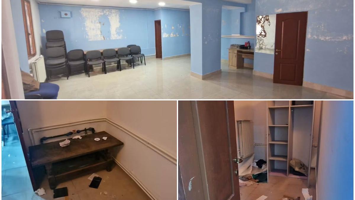 Diana Sosoca l a demis pe presedintele SOS Gorj iar acesta ar fi vandalizat sediul Imagini cu