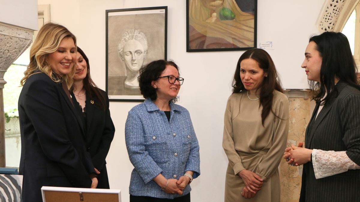 Mirabela Grdinaru se va implica n activitile fundaiei coordonate de Olena Zelenska Anunul a fost fcut de