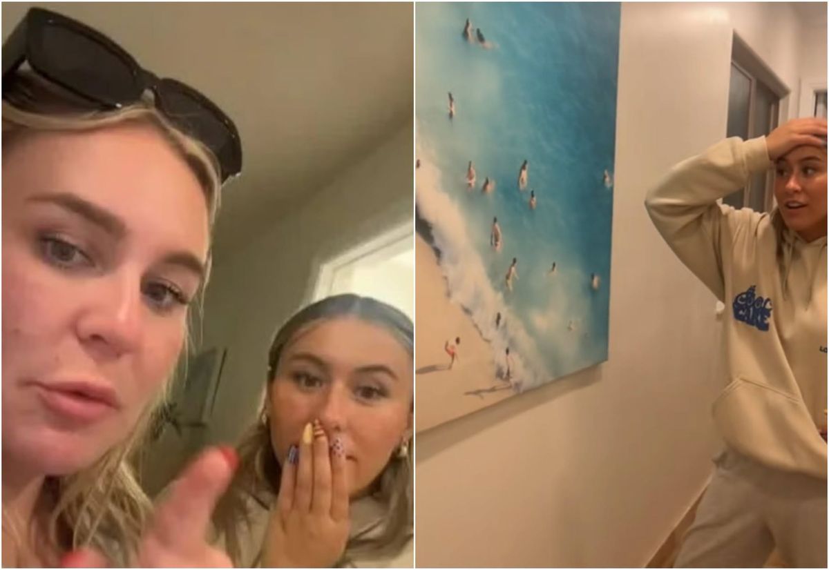 Misterul dezvaluit Ce au descoperit cele doua surori care au gasit o fotografie cu ele din urma cu 10 ani intr un Airbnb Parea inceputul unui film de groaza