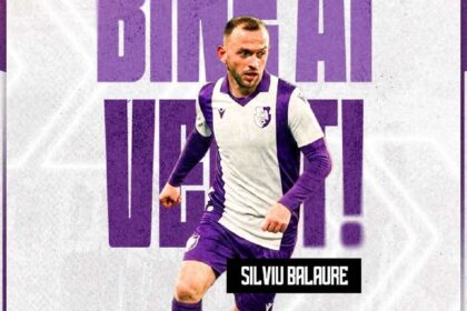 Oficial a retrogradat cu Hermannstadt dar revine in Superliga Silviu Balaure prezentat la FC Arge