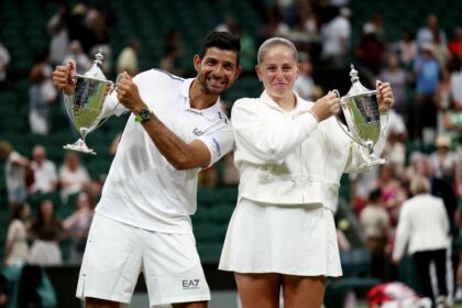 Ostapenko si Arevalo realizeaza o revenire impresionanta si castiga titlul la dublu mixat la Wimbledon