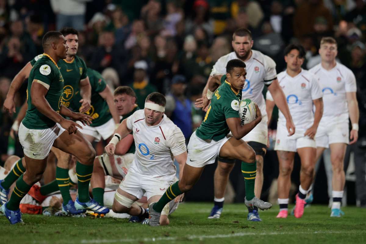 Springboks marcheaza sapte eseuri si infrang Anglia cu 45 21 in Campionatul Natiunilor