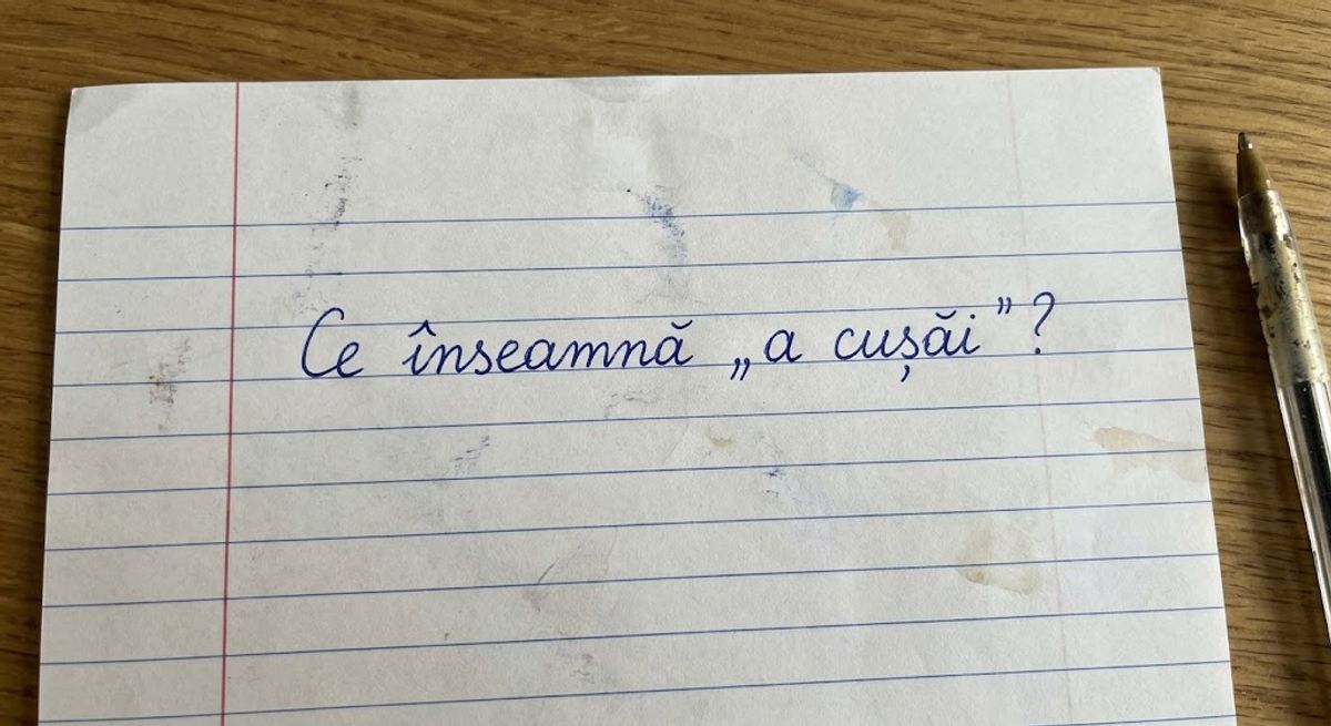 Ce inseamna a cusah i un regionalism din Maramures cunoscut de putini
