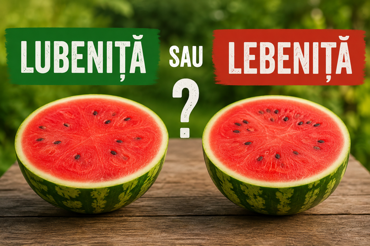 Cum se scrie corect lubenita sau lebenita Eroarea frecventa a multor romani