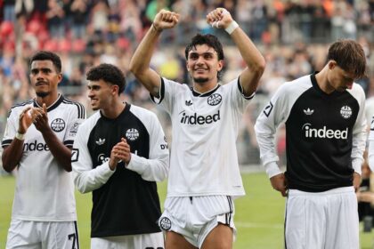 Eintracht si a invins categoric adversara in Cupa Germaniei Cel mai mare scor la pauza din istoria competitiei