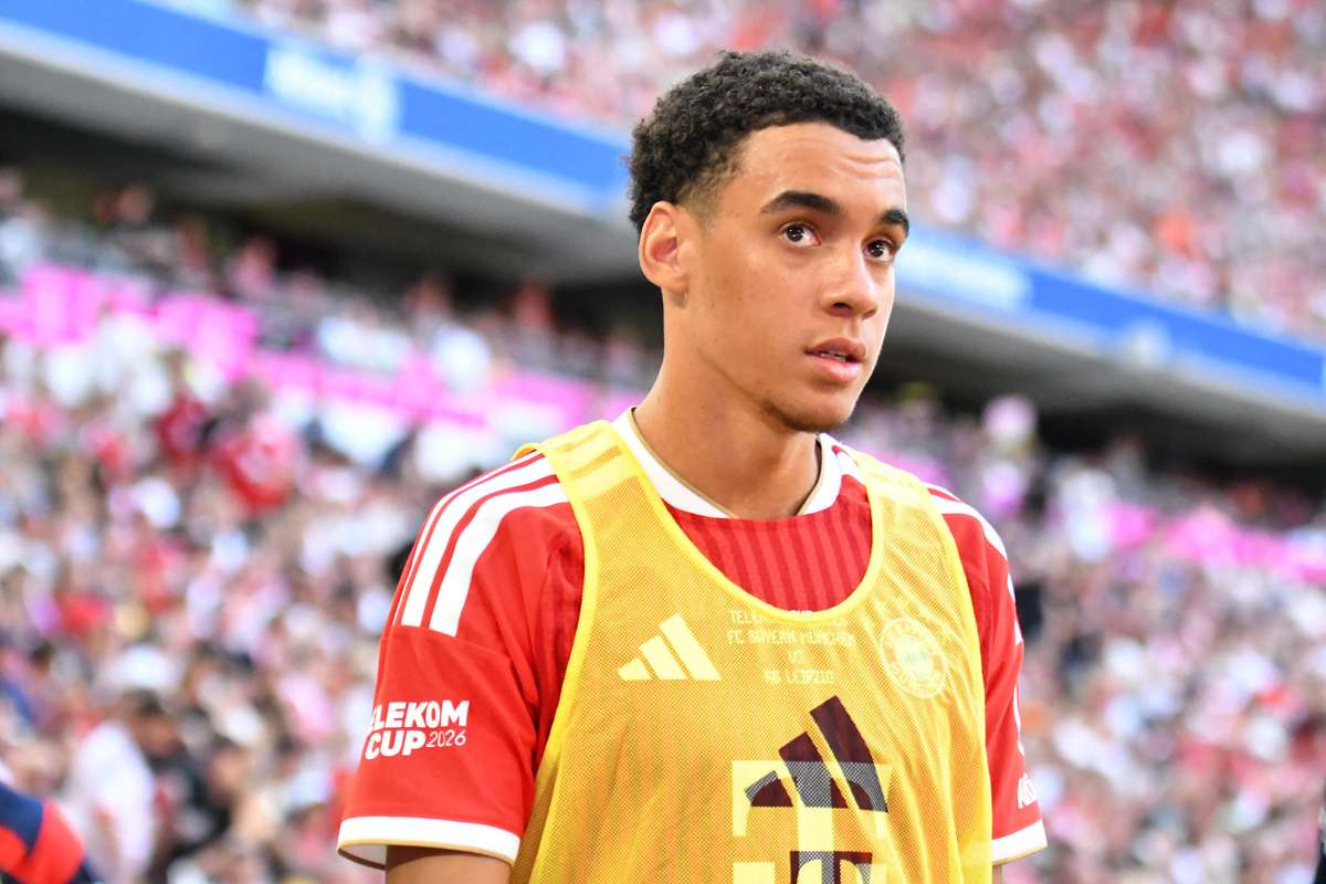 Jamal Musiala a revenit la antrenamente dupa ce a cazut pe terren in timpul unui meci amical cu Bayern