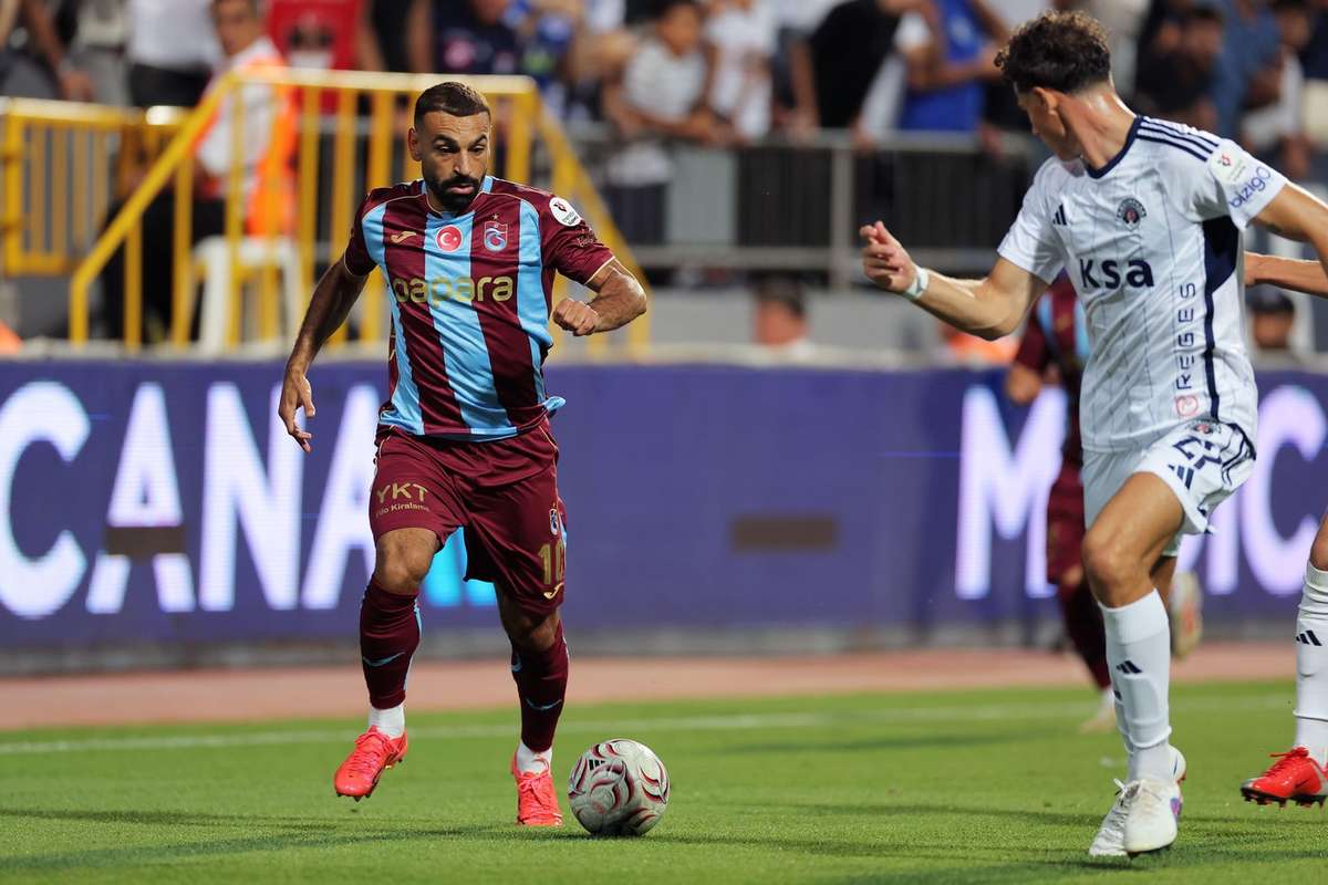 Mohamed Salah a avut debutul la Trabzonspor dar prestatia sa a fost modesta nota primita