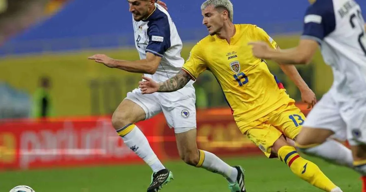 Coșmar bosniac: România lui Hagi, învinsă clar pe Arena Națională