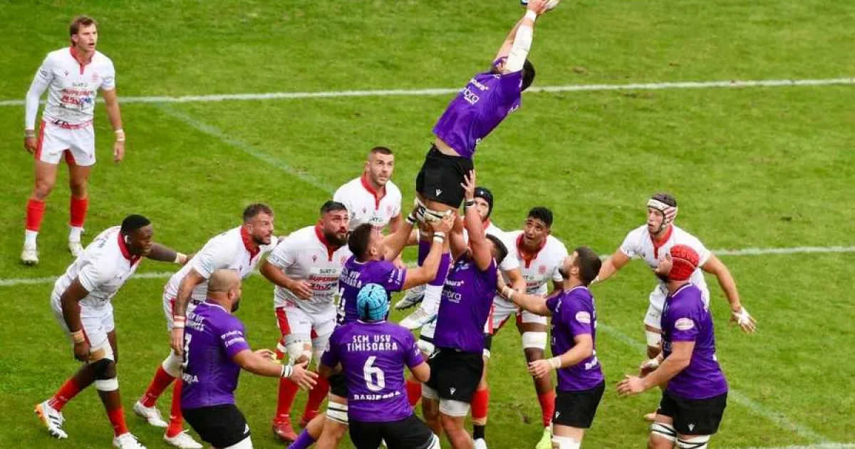 SCM USV Timișoara câștigă titlul național la rugby în prelungiri