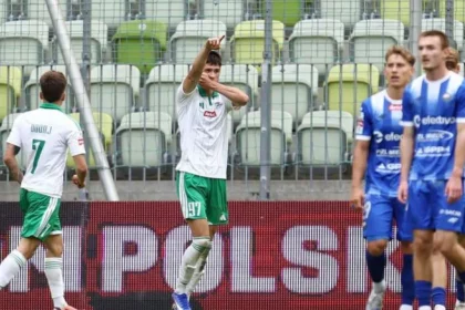 Vladislav Blănuță marchează primul gol pentru Lechia Gdansk