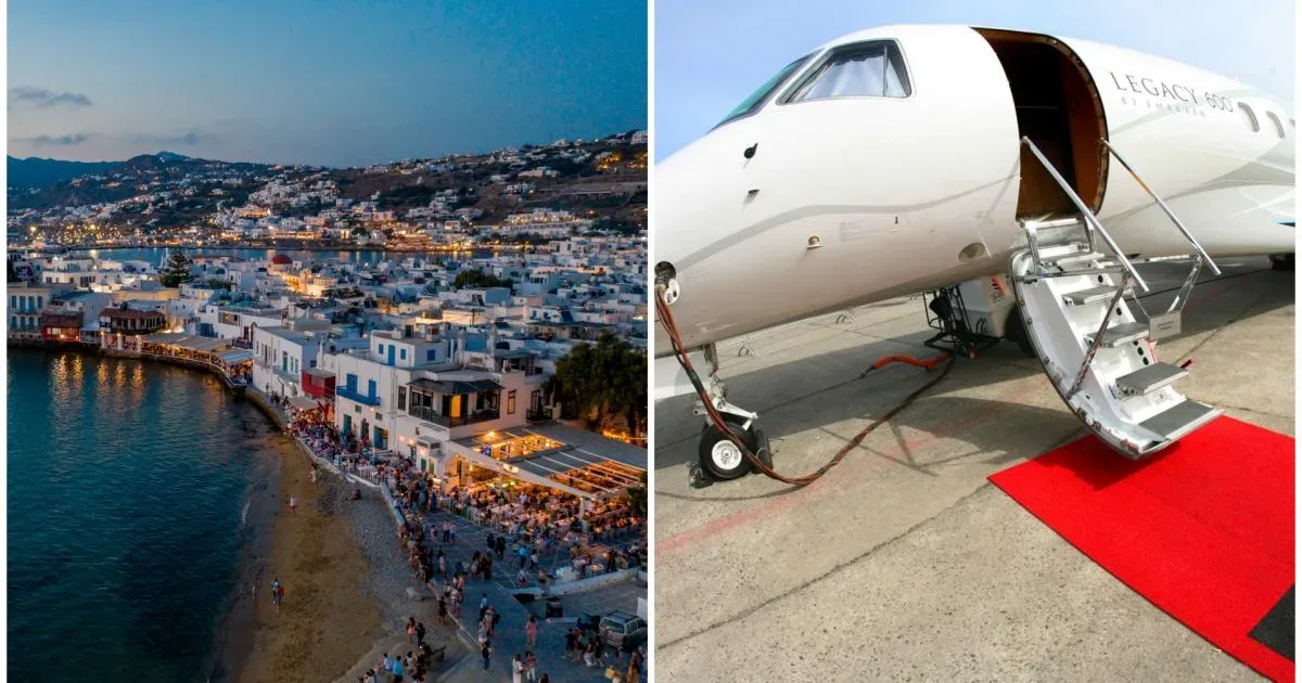 Zbor privat spre Mykonos, în atenția DNA. USR și PNL reclamă: „fetițe și droguri”